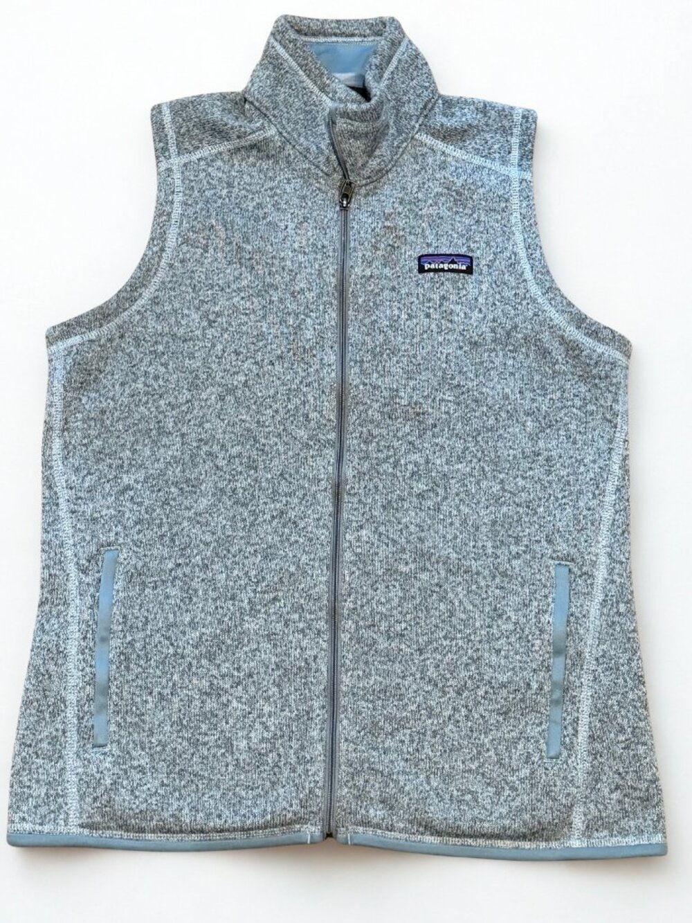 Patagonia Better Sweater Vest Blue Heathered Large Gorpcore